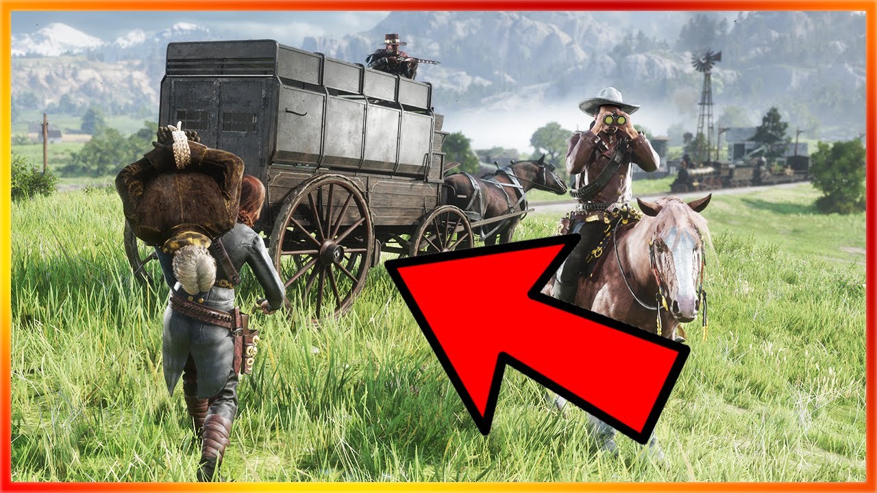 WOZ DO PRZEWOZENIA PRZESTEPCOW - RED DEAD ONLINE