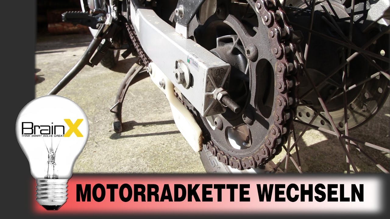 Kettensatz wechseln HONDA Transalp 600V PD06 PD10