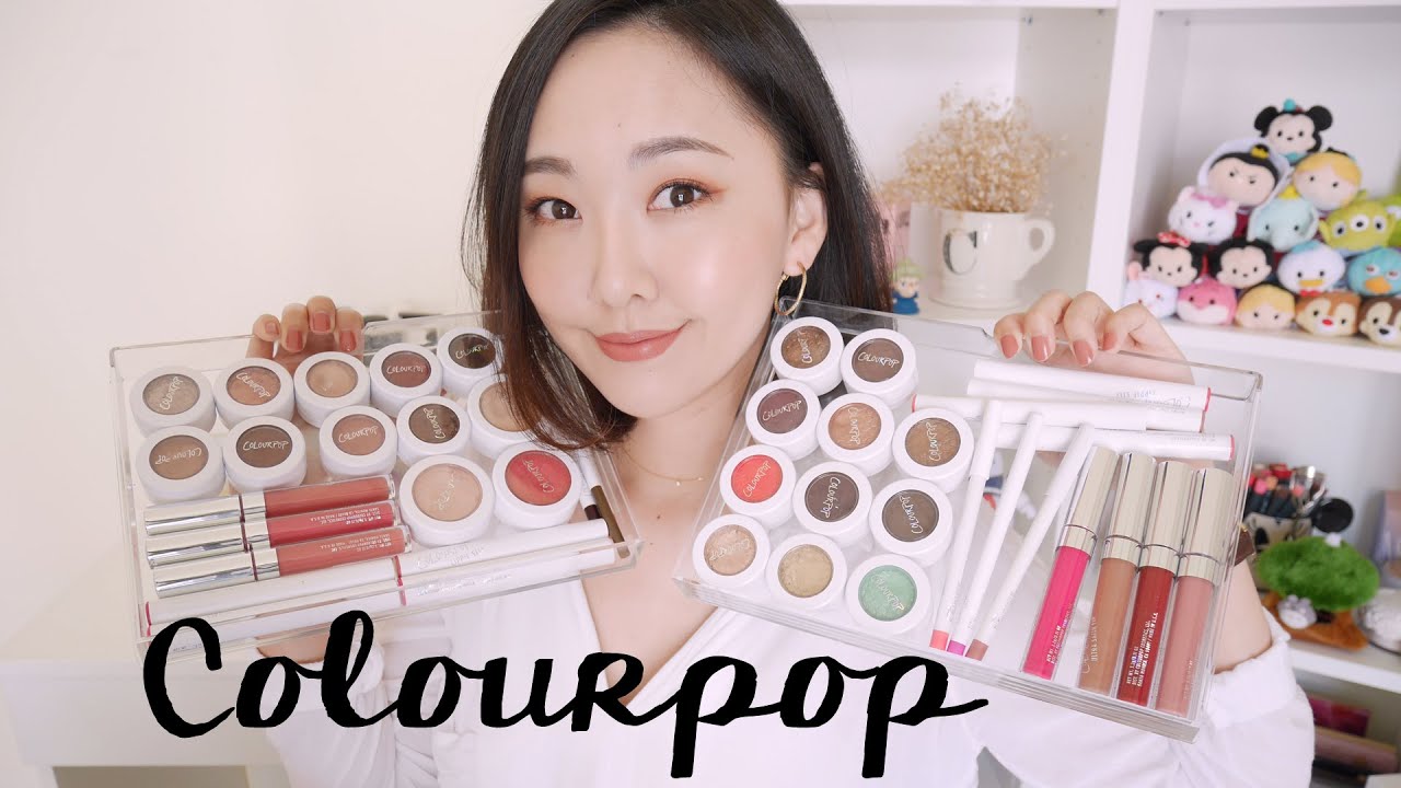 超瘋狂Colourpop試色+心得分享  Colourpop Swatches and Review: Eyeshadow, Lippie Stix & more