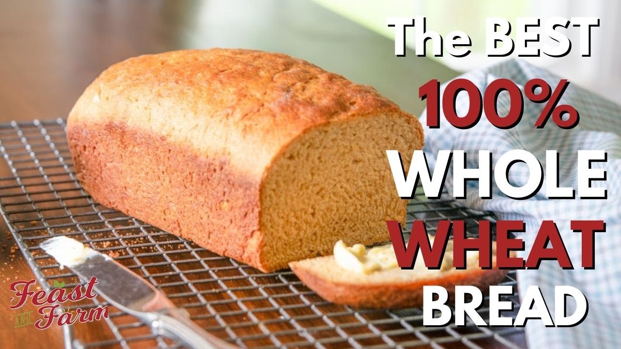 Лучший 100% цельнозерновой хлеб