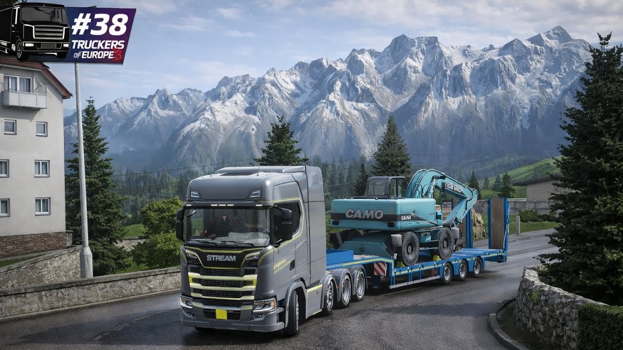 🚛 Truckers of Europe 3 🎮 realistic driving 🚦 heavy cargo 🪨 realistic truck 🚛 realistic gameplay 