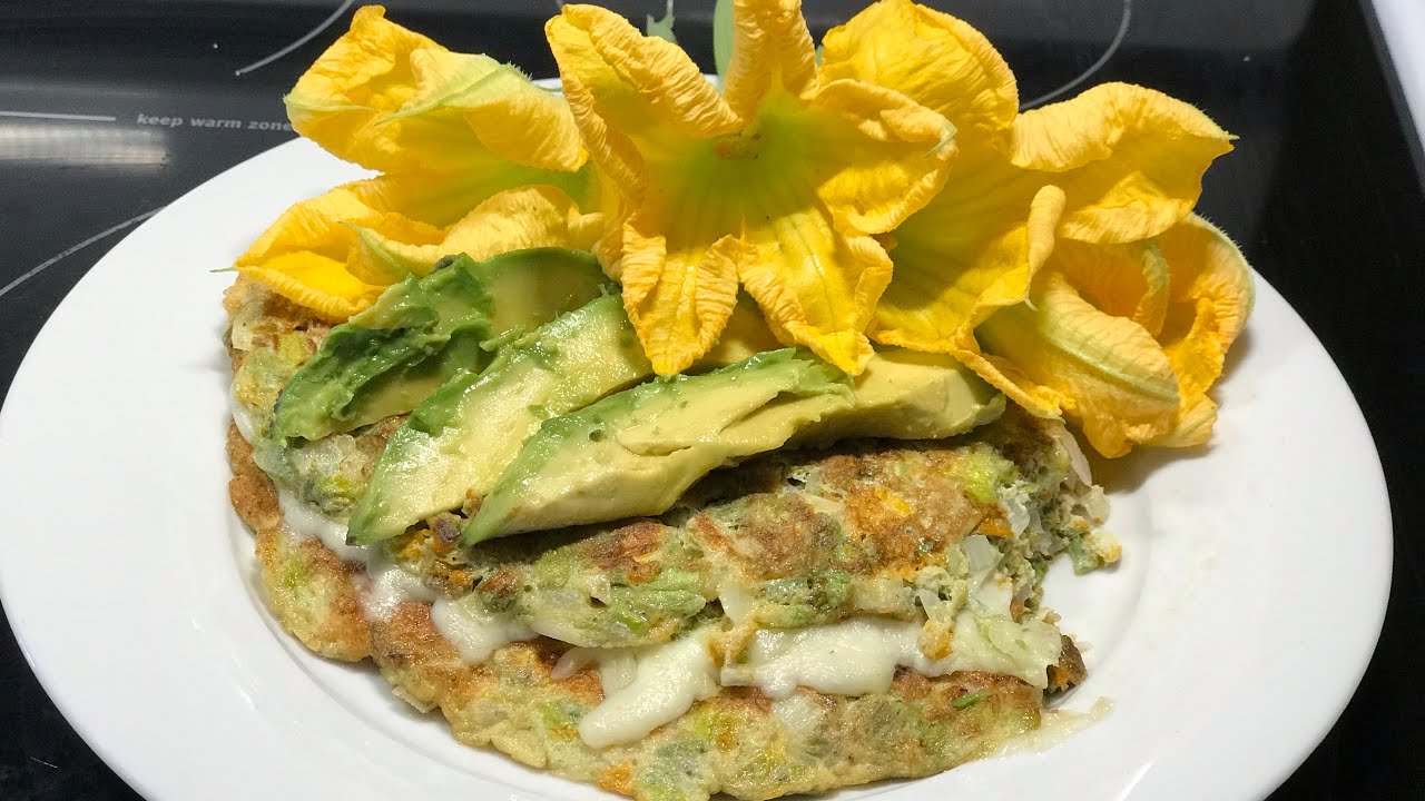 OMELETTE CON FLORES DE CALABAZA 🎃