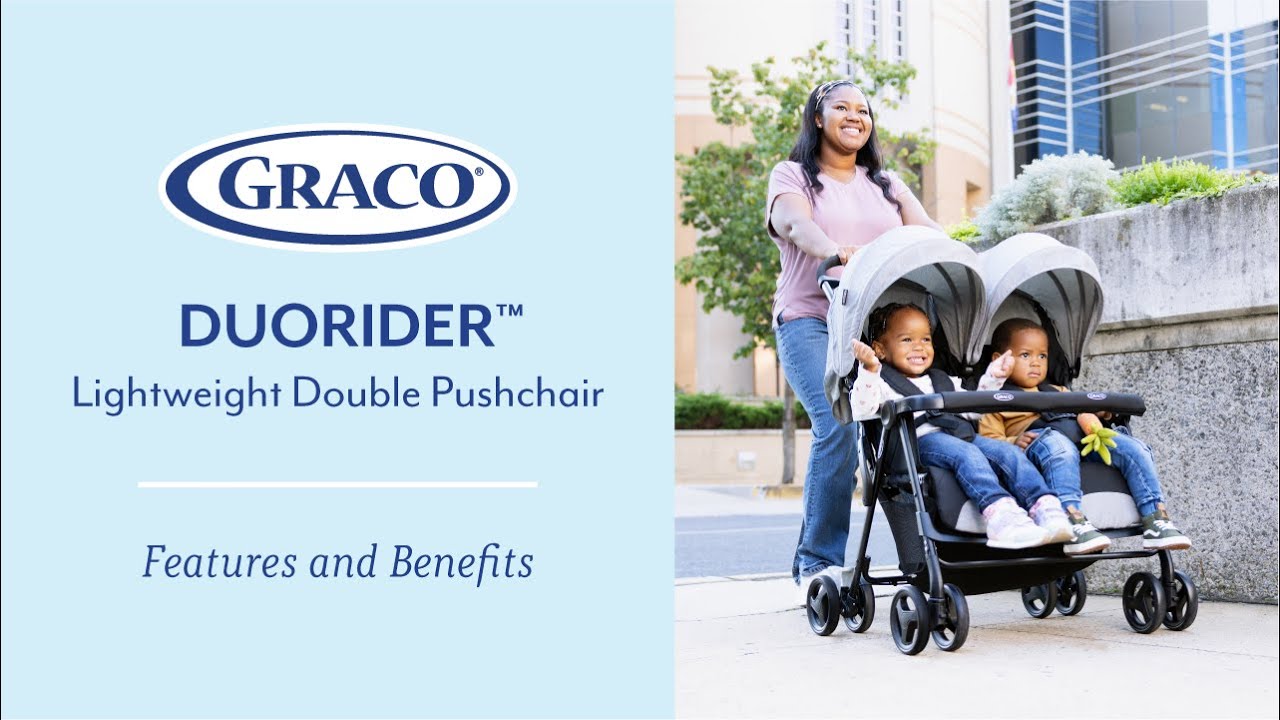 Graco DuoRider - A feature-packed double stroller designed for growing families.