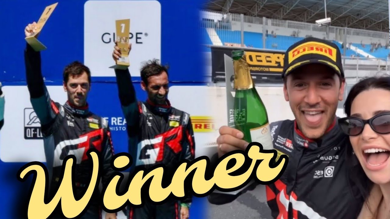 Os Campeões Voltam a Vencer ✌🏻🏁💪🏻 Parabéns Bernardo e Carlos Vieira Por Esta Incrível Vitória 🏎️🏆
