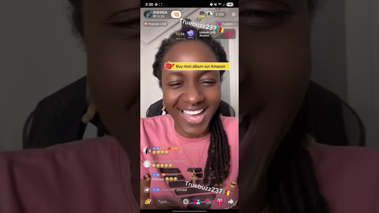 OSHIGA CLASH AMERKAMER CONCERNANT SA NVLLE COPINE 