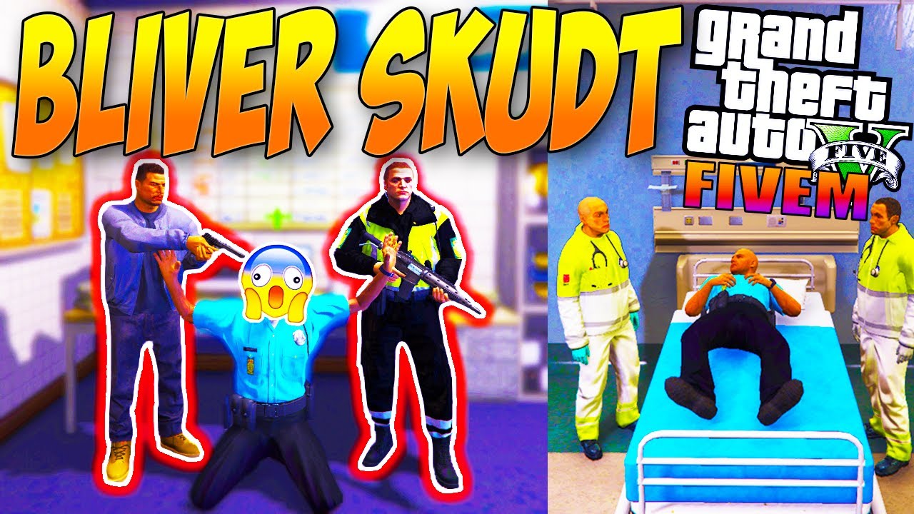 BLIVER SKUDT - D&Oslash;R FOKEZ?! - GTA V FIVEM (RP) - DANSK POLITI [#61]