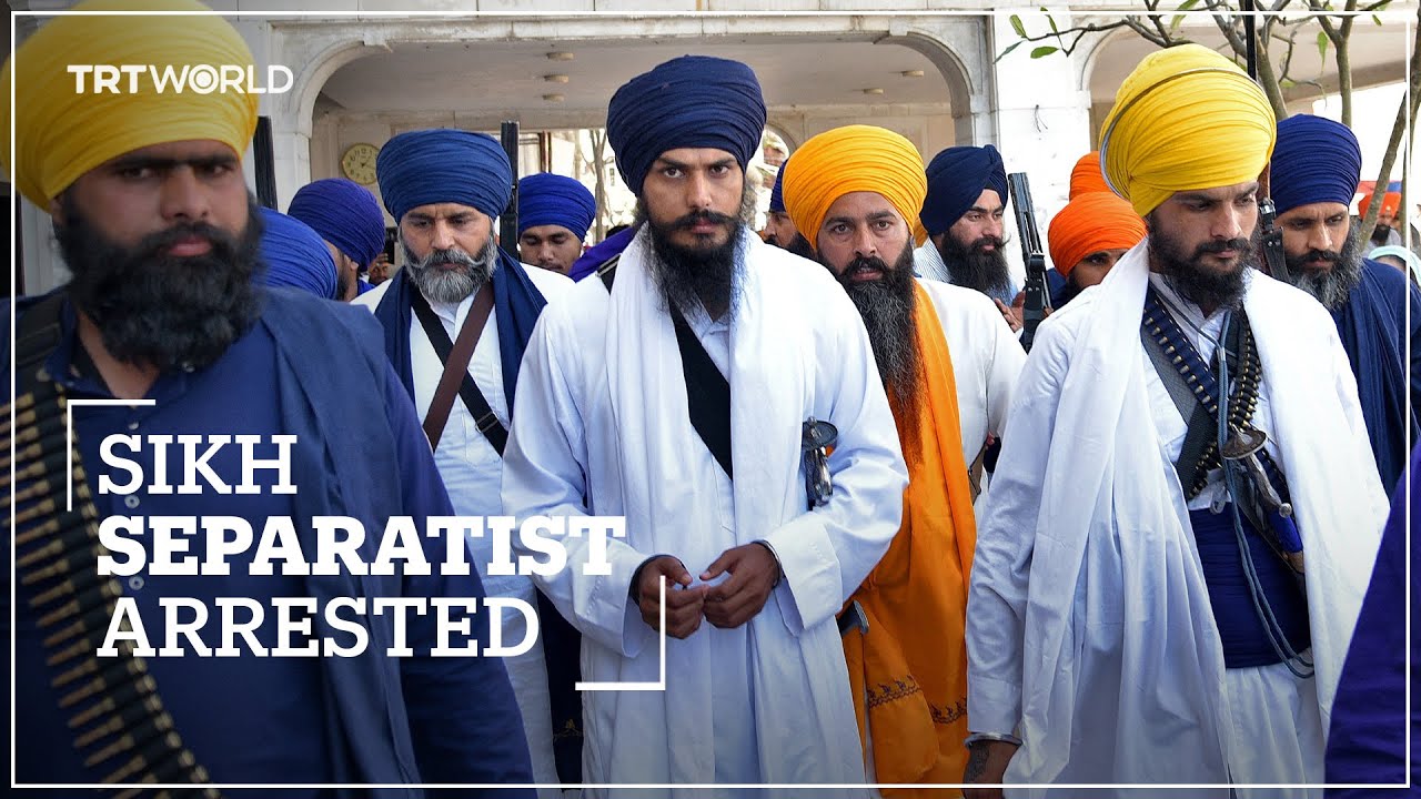 Indian Sikh separatist arrested in Punjab after weeks on the run