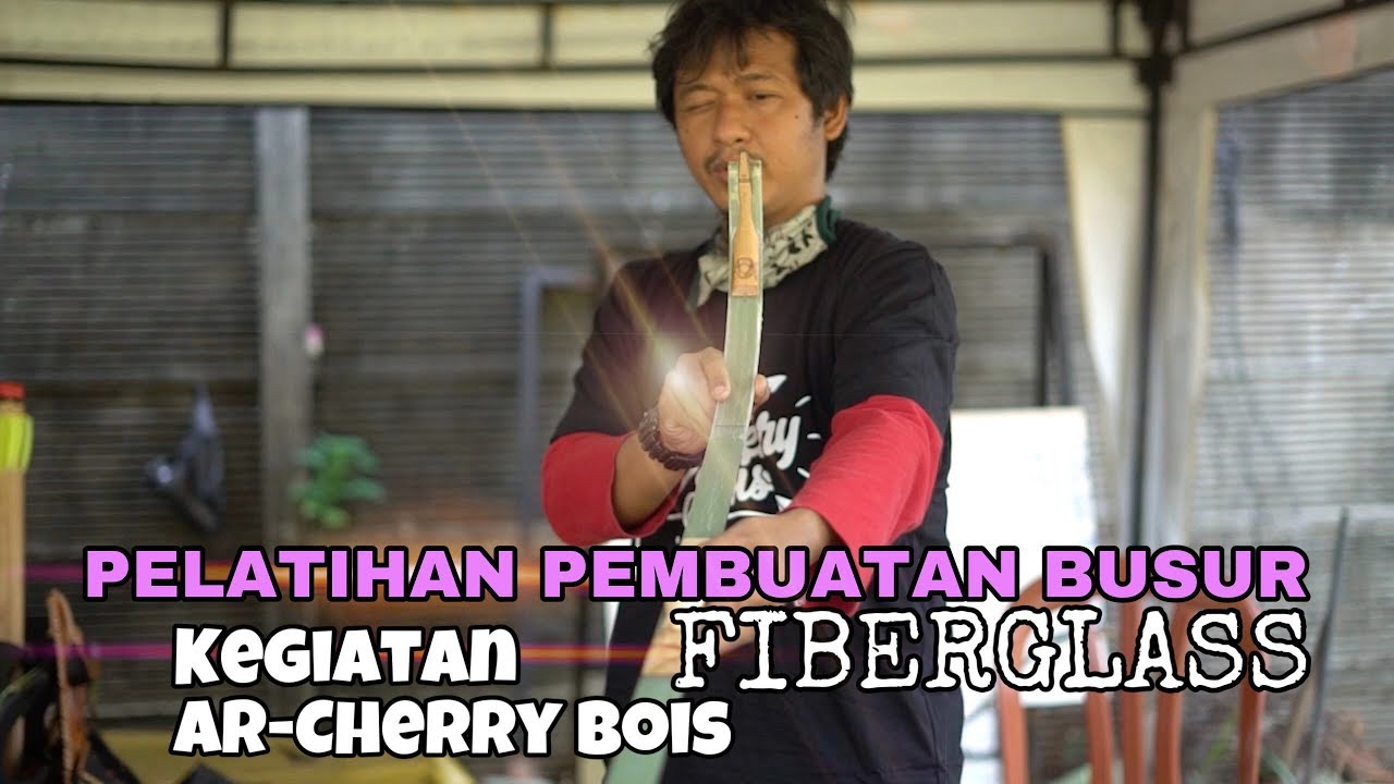 Pembuatan busur (pelatihan Ar-cherry Bois)