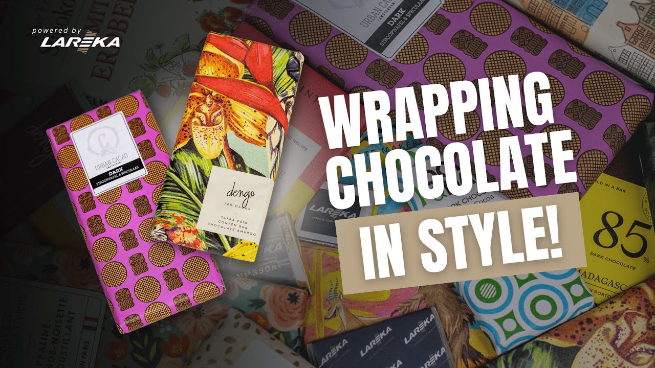 How to wrap chocolate episode 1: Wrapping chocolate in style