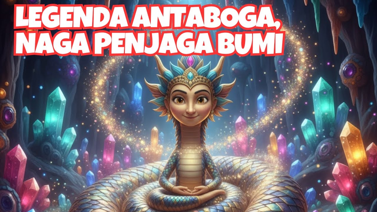 LEGENDA ANTABOGA, NAGA PENJAGA BUMI, CERITA KARTUN 3D