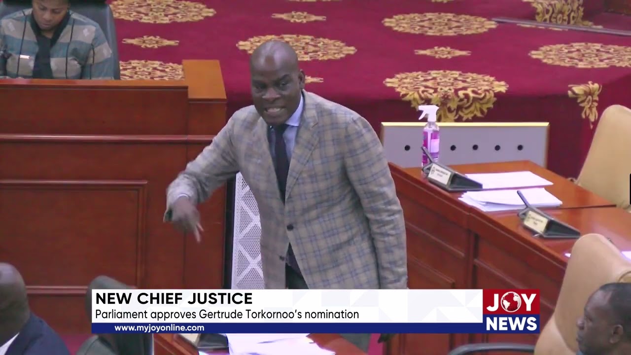 New Chief Justice: Parliament approves Gertrude Torkornoo's nomination