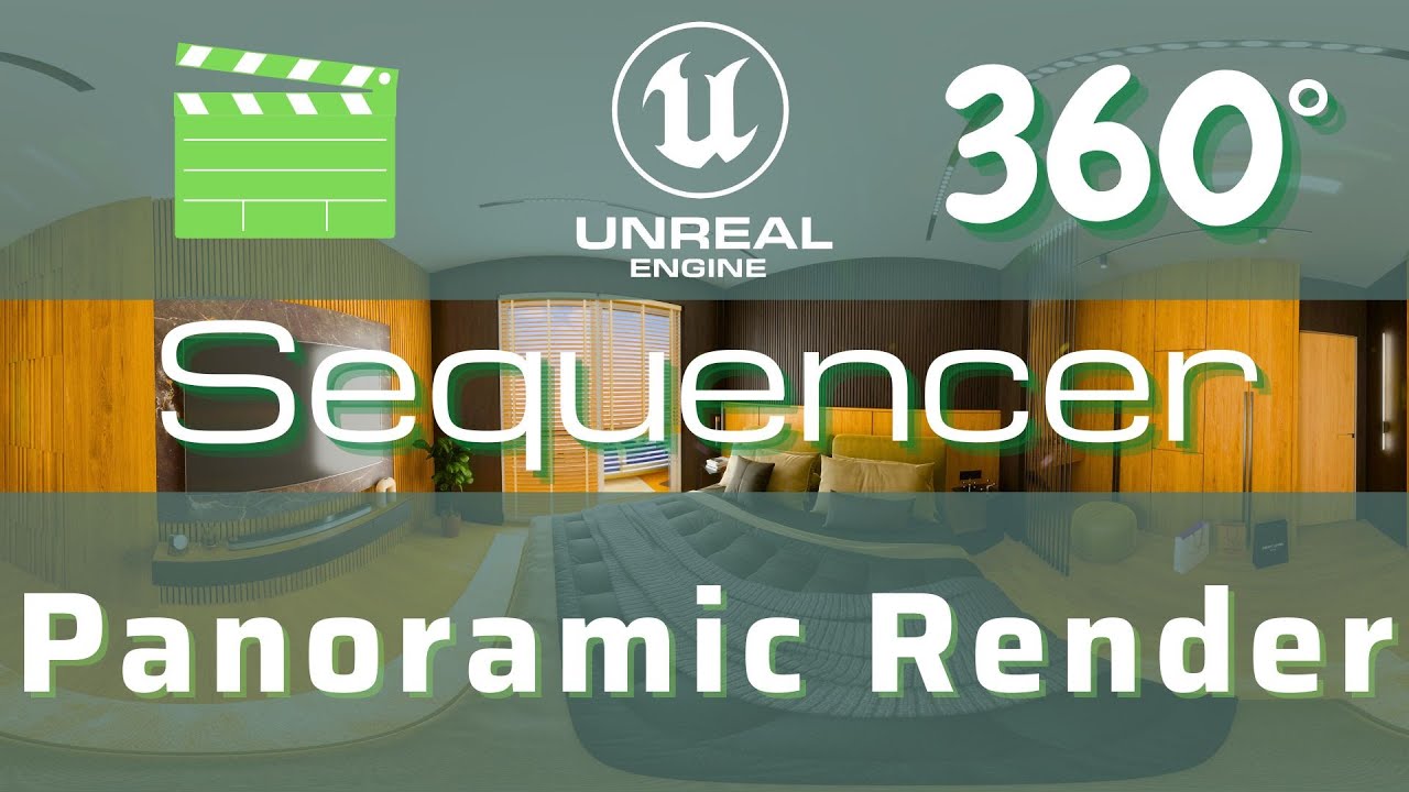 Como Criar Renders 360° (Fotos e Vídeos) #13 Unreal Engine 5 Sequencer Tutorial