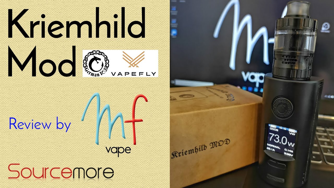 Kriemhild Mod by Vapefly & German 103 | Dual 21700 | Fits 30mm | Full Review