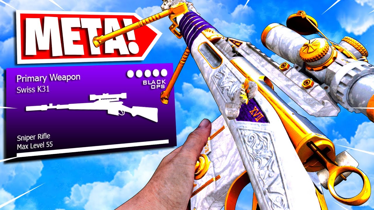 goodbye KAR98K, hello SWISS K31 in WARZONE after UPDATE! 😍 (BEST SWISS CLASS SETUP/LOADOUT)