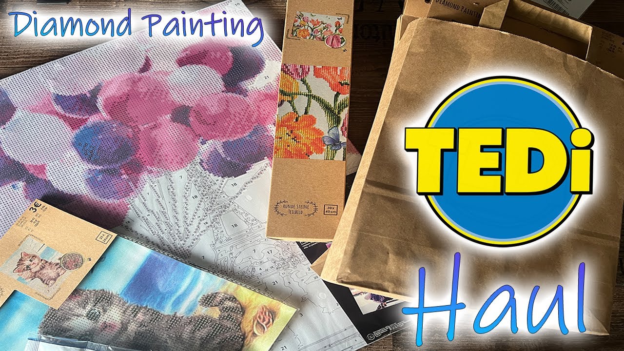 Diamond Painting | Tedi Haul Shopping Eskalation Teil 1