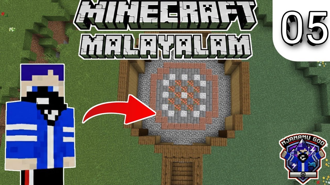 LET’S PLAY EPISODE 5 | Underground base | Malayalam Minecraft Gameplay | @njananu god