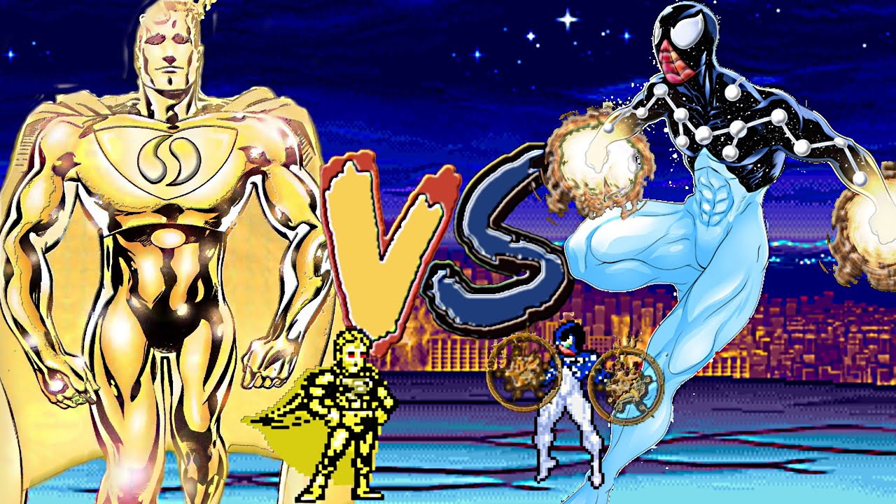 Superman Prime One Million Vs Cosmic Spider-Man (DC Comics vs Marvel Comics) Mugen