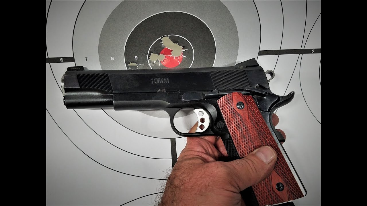Les Baer Premier II 10mm Indoor firing range