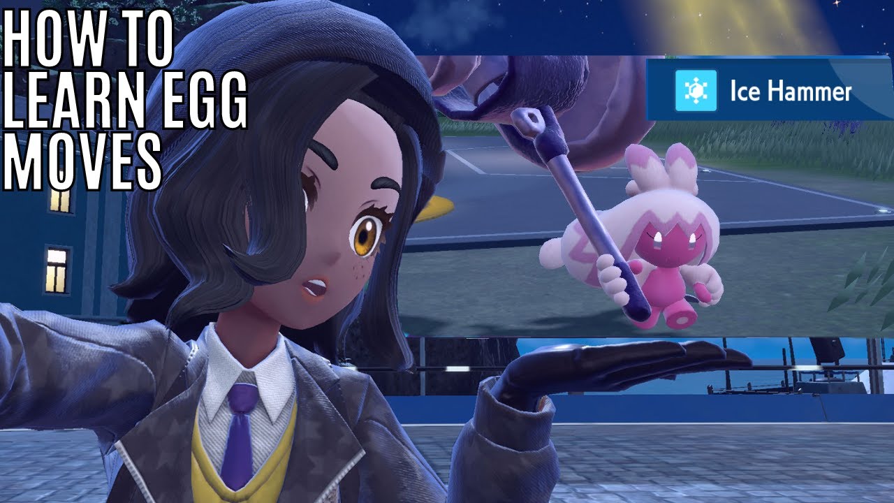 Pokemon Scarlet and Violet how to learn egg moves.