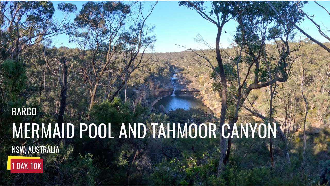 Mermaid Pools and Tahmoor Canyon (10K Hike), Bargo, Australia