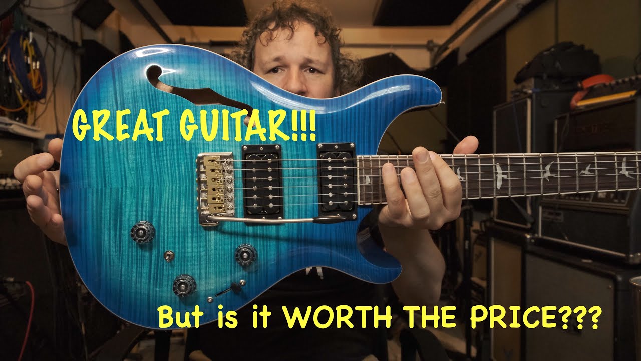 PRS SE Custom 24 Semi-Hollow Piezo - Honest Demo and Review.