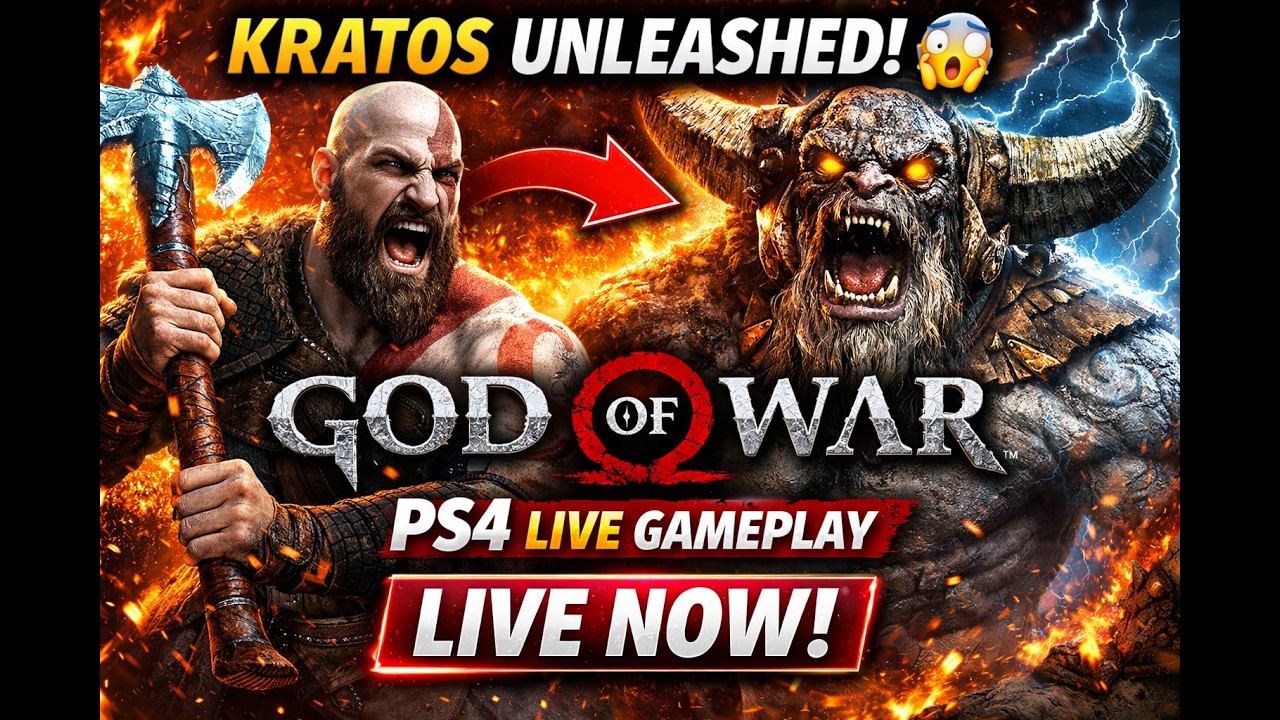 God of War PS4 LIVE #001