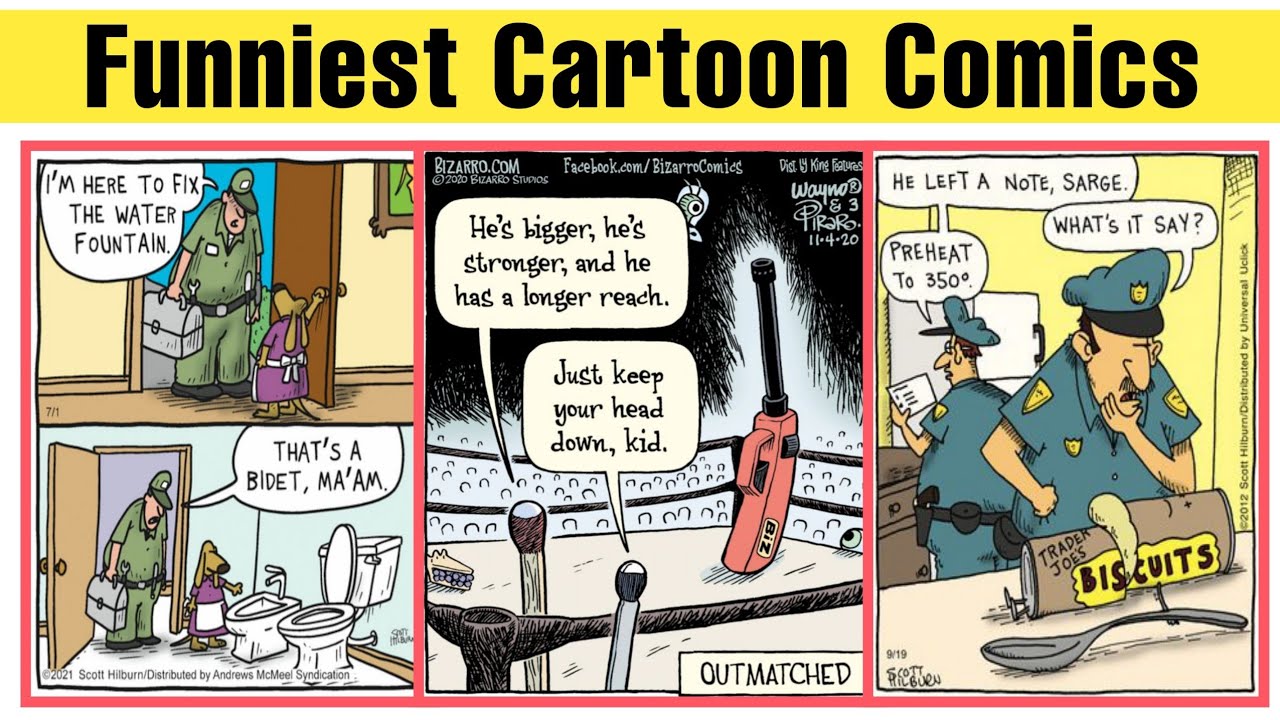 Laugh-Out-Loud Comic Strips 😂 | Relatable & Hilarious Vintage Humor Compilation