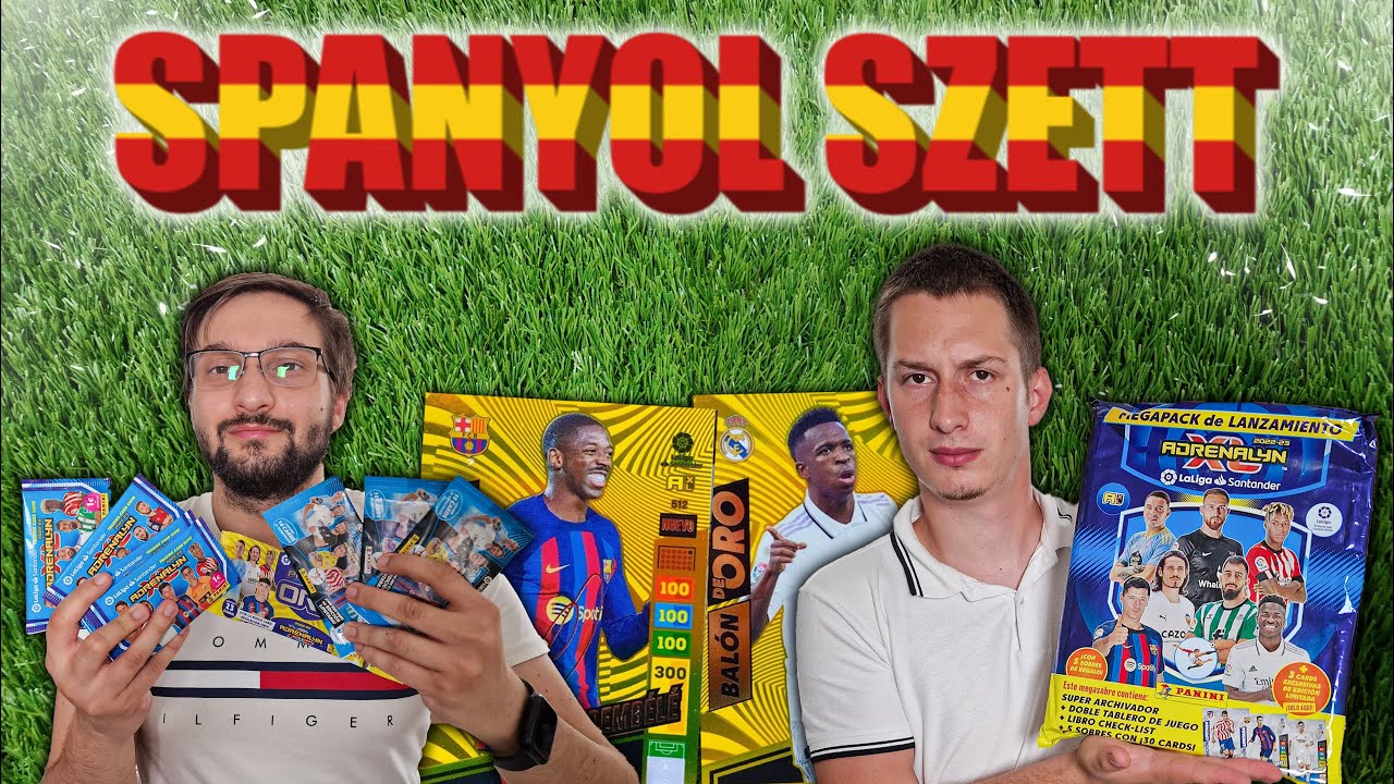 Panini Adrenalyn XL La Liga 22/23 Óriás Kezdőszett | Bemutató