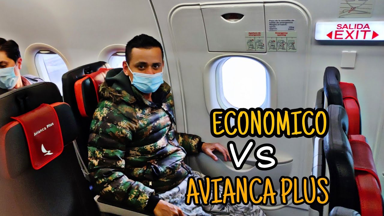 Viajar en clase económica VS Avianca Plus cual es mejor ✈️ ??