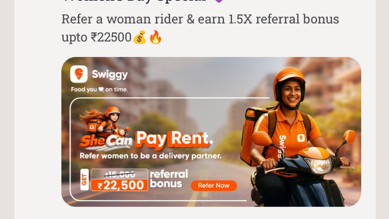 Swiggy Referral Bonus Jackpot 22,000 Woww #swiggy #zomato #rapido #biketaxi #briyani #shorts #tvk 