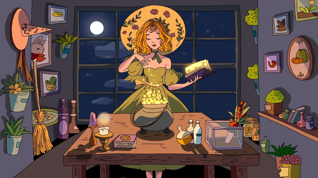 Aesthetic song ~ Love charms spell ~ Lo-fi for Witches (Only) [lofi / calm / chill beats]~