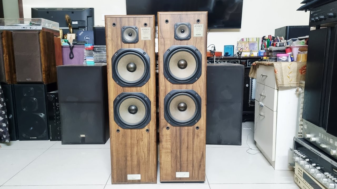 JENSEN 3WAY 8-inch Floor Standing Tower Speaker 3080/For Sale/Infinity Audio/Contact 94433 70602 