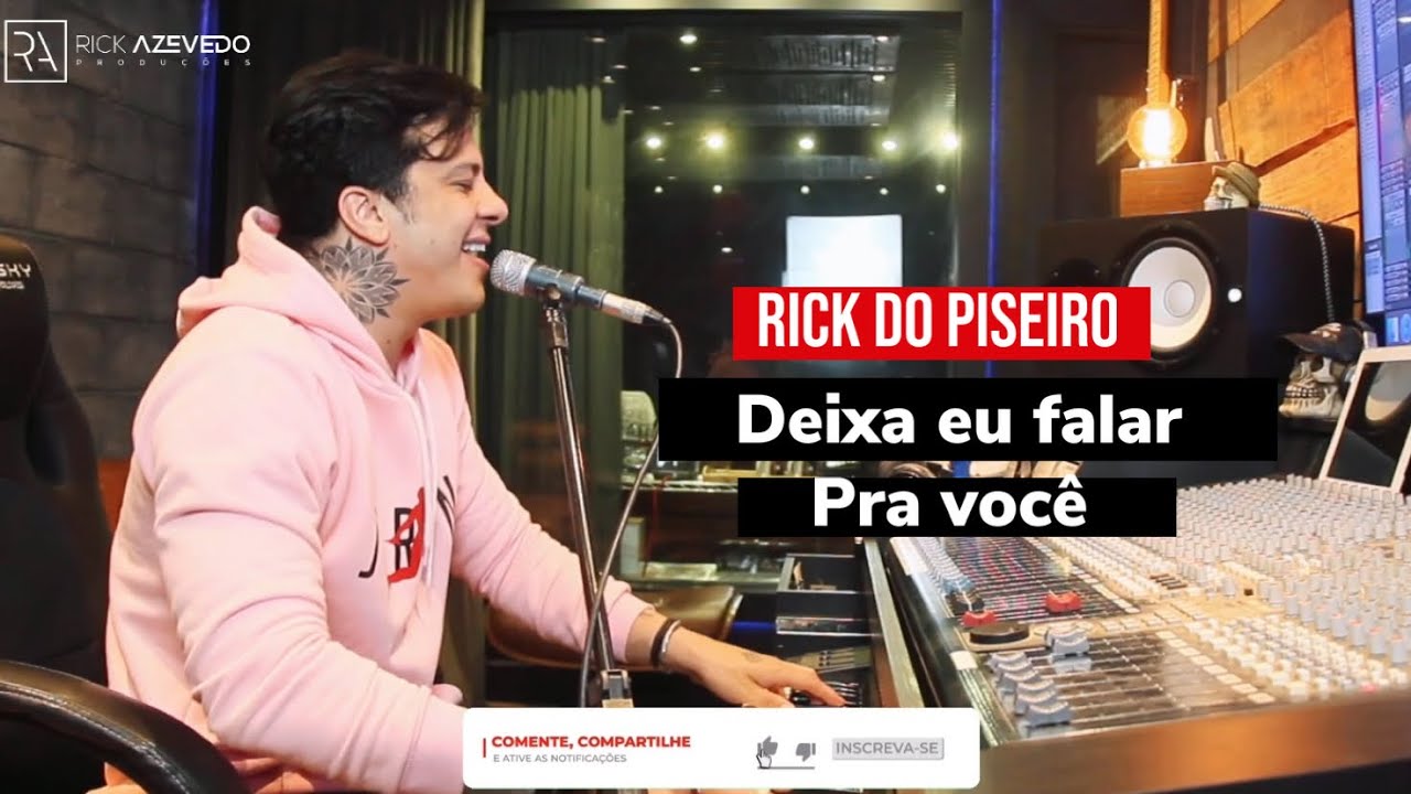 Deixa eu falar pra voce - Rick do Piseiro ( Cover Josué Bom de faixa )