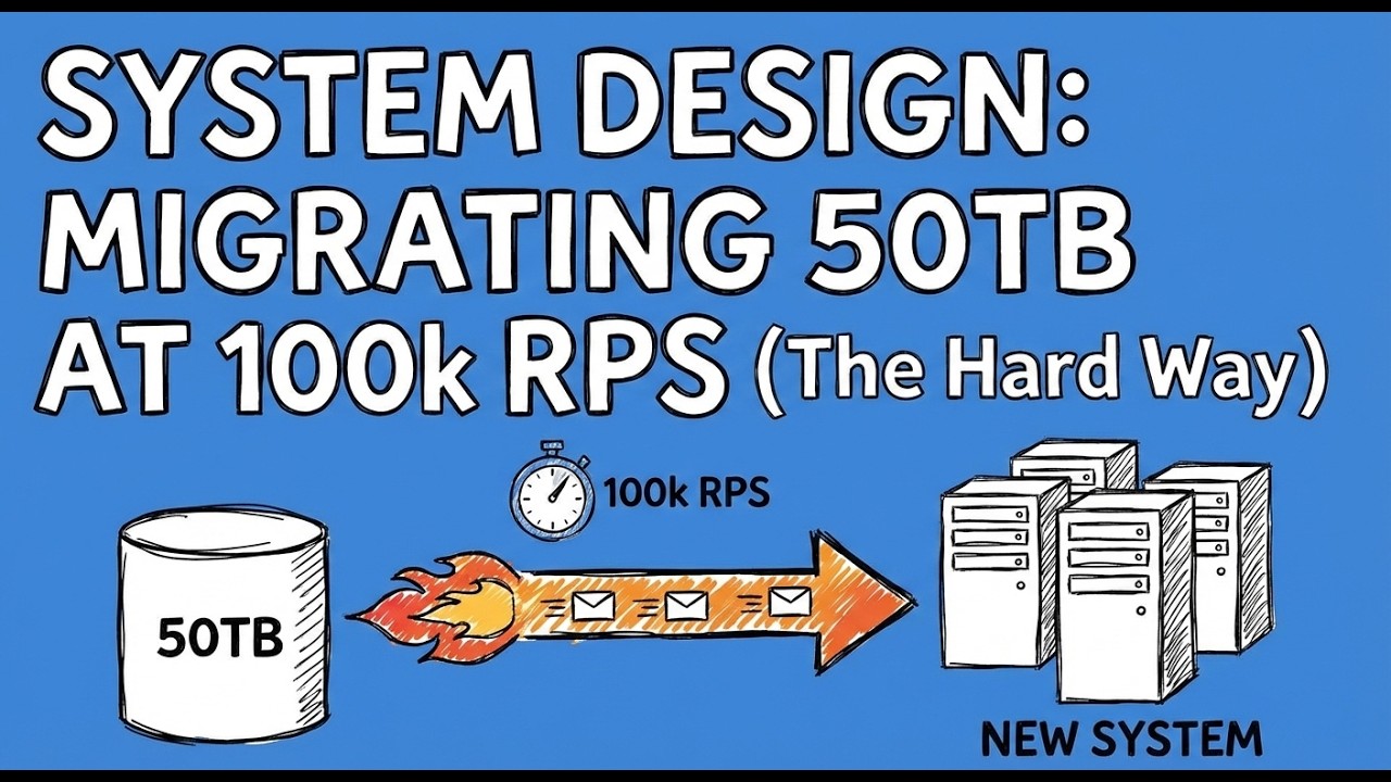 System Design: Migrating 50TB at 100k RPS (The Hard Way)