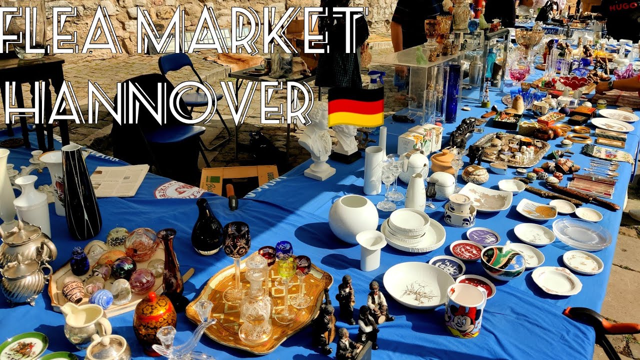 [DE]🇩🇪 Largest Flea Market at Hannover Germany - Vintage Antique Treasure