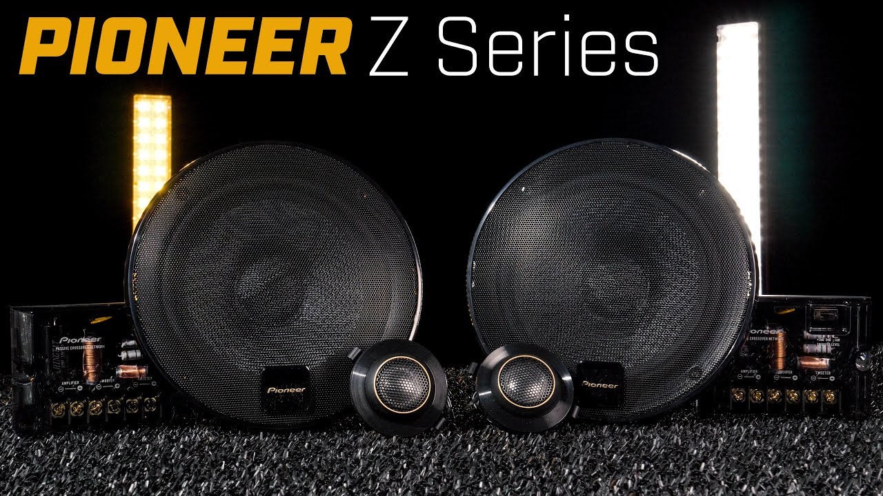 Компонентные динамики Pioneer TS-Z65CH серии Z — высшая линейка