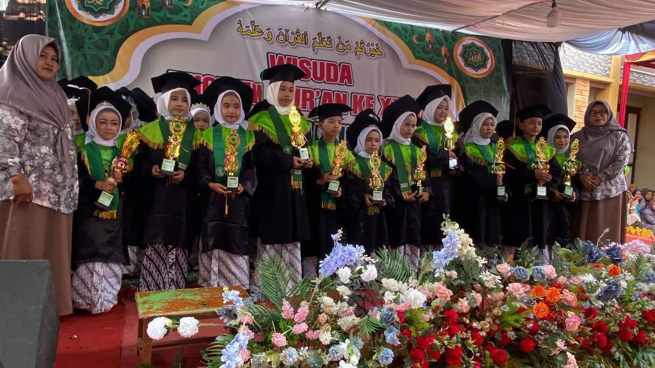 Wisuda dan Khotmil Qur'an Ke XXVIII TPQ MNU Darul Hikmah Pegirikan Talang Tegal 