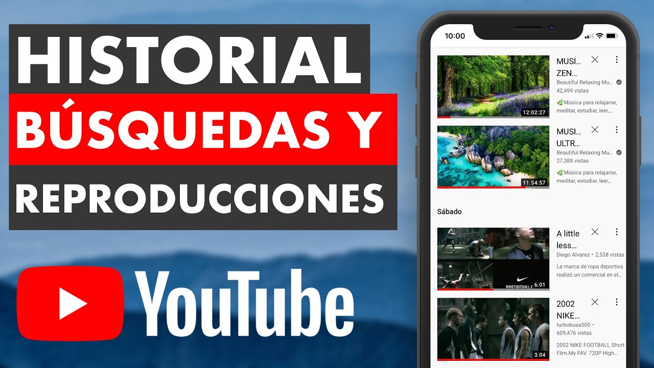 C&Oacute;MO VER EL HISTORIAL DE B&Uacute;SQUEDAS Y REPRODUCCIONES DE YOUTUBE Y C&Oacute;MO BORRARLO | CELULAR Y PC