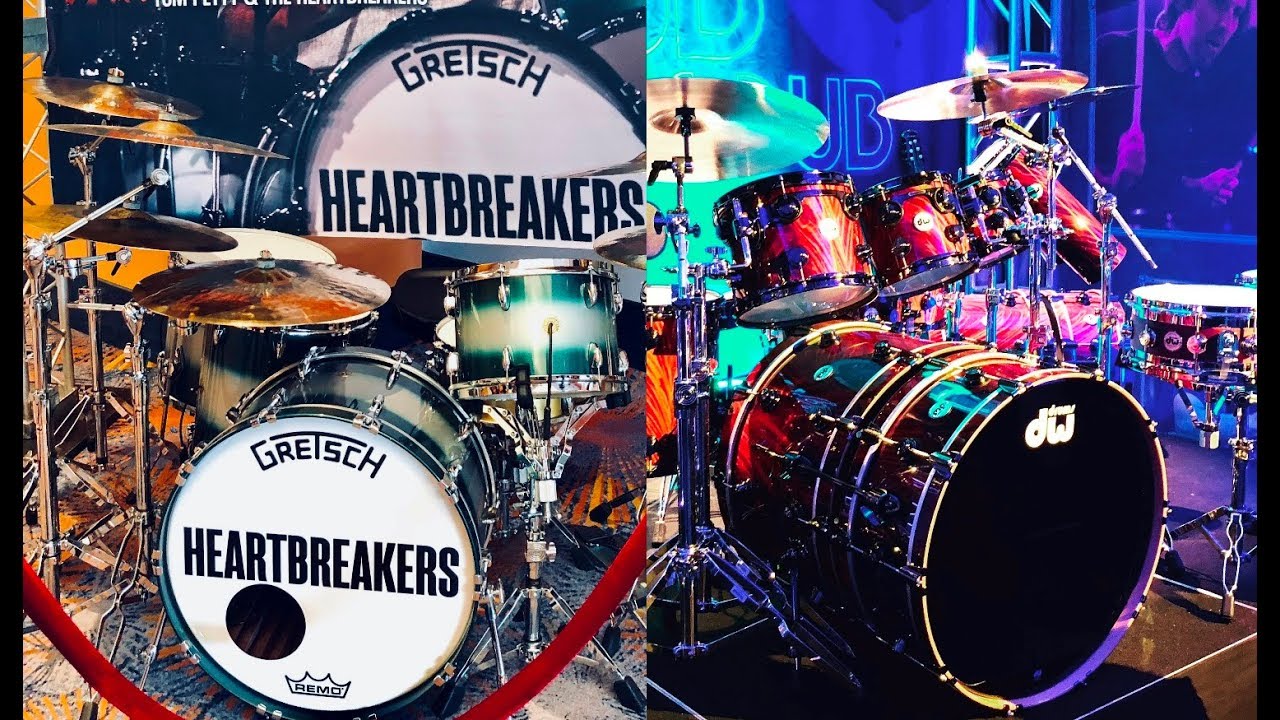 Gretsch e DW Drums na Namm Show 2018 Cobertura Batera Clube