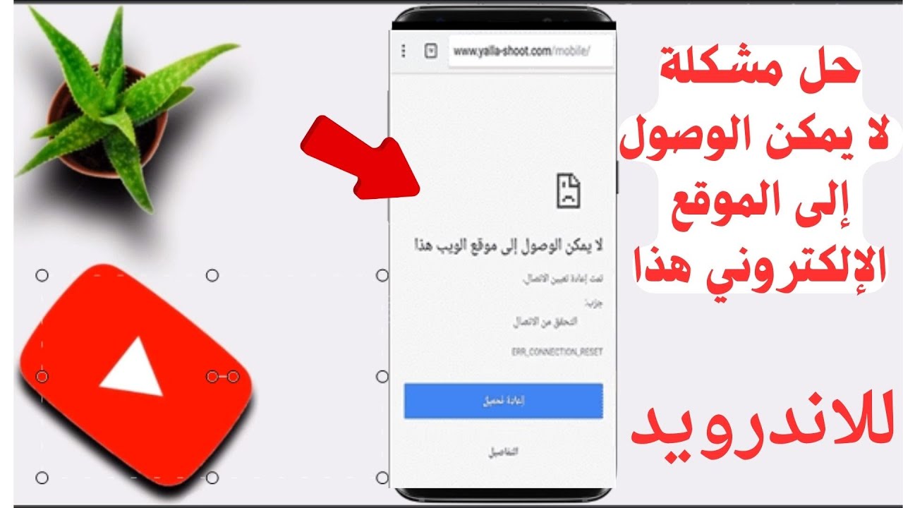 حل مشكلة لا يمكن الوصول إلى الموقع الإلكتروني هذا في هواتف الاندرويد