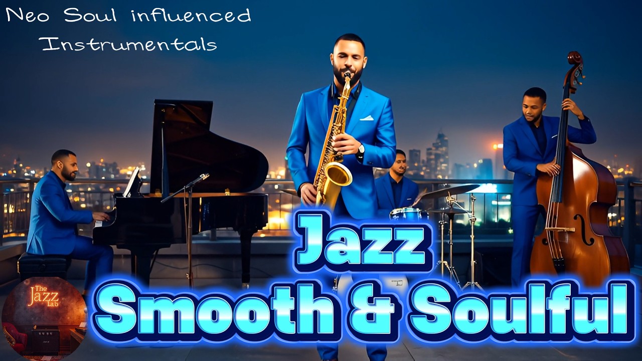Smooth & Soulful Jazz Instrumentals | Neo-Soul Inspired Sax Grooves for Relaxation & Vibes