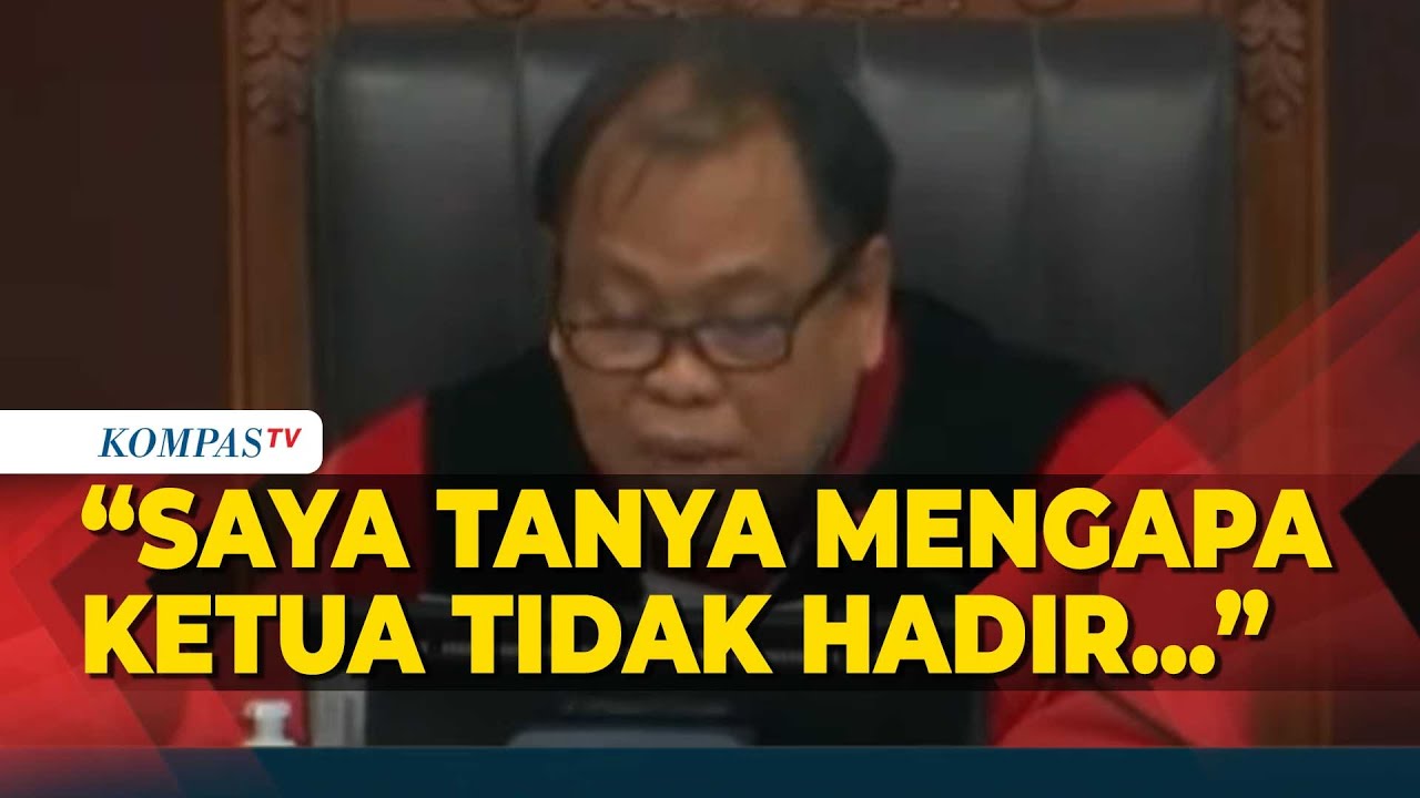 Saat Hakim Arief Hidayat Sebut Potensi Konflik Kepentingan Soal Ketidakhadiran Ketua MK di RPH