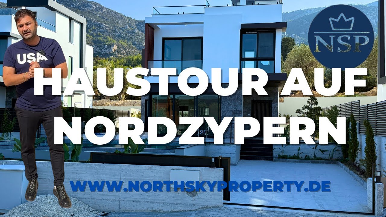 Nordzypern Haustour:  Preisgekrönte Villa in Bellapais