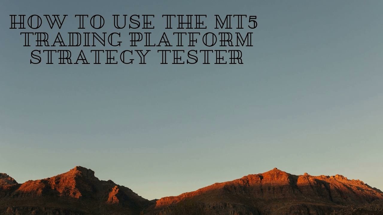 How to use mt5 strategy tester for beginners. (Manual Backtesting)