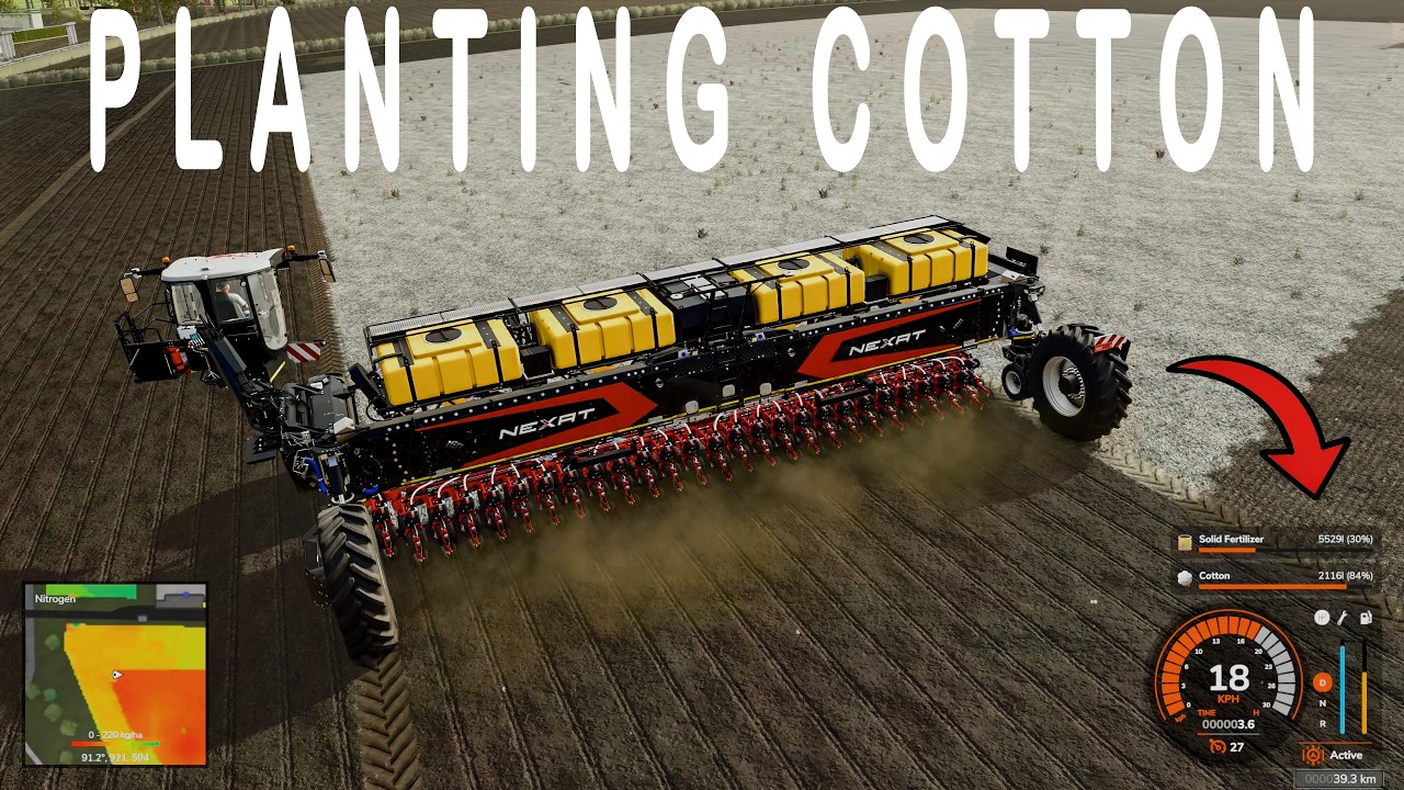 NEXAT is Unstoppable! 🚜 Buying Equipment with Zero Loans & Cotton Planting Chaos! | (Ep.67) FS25