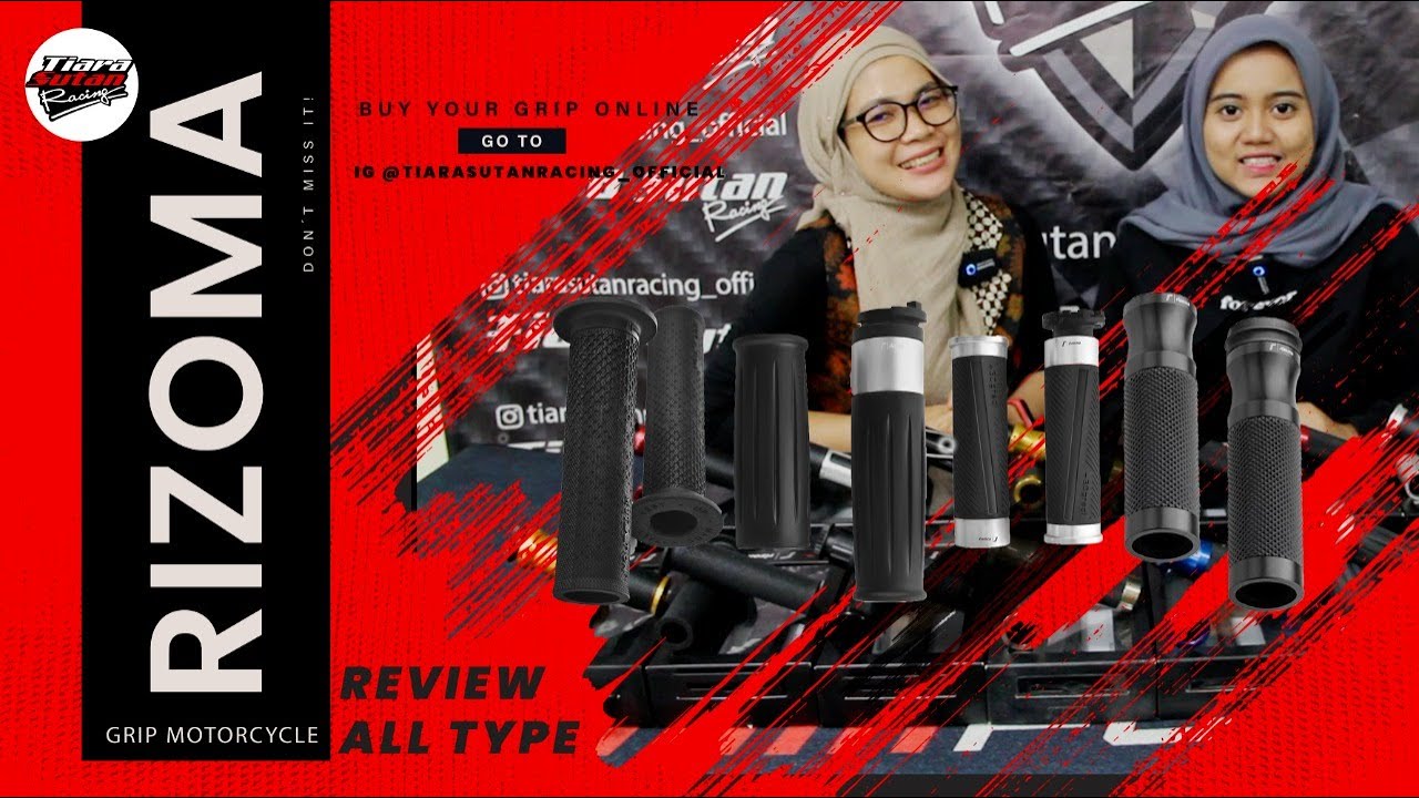 Pilihan Grip Rizoma Untuk kalian Pecinta Modifikasi !