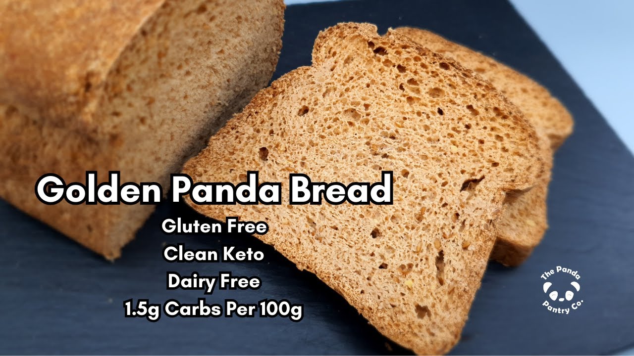 “Golden Panda Loaf – Step by Step - The Real Clean Keto Bread (No Gluten, No Gums, No Starches)”