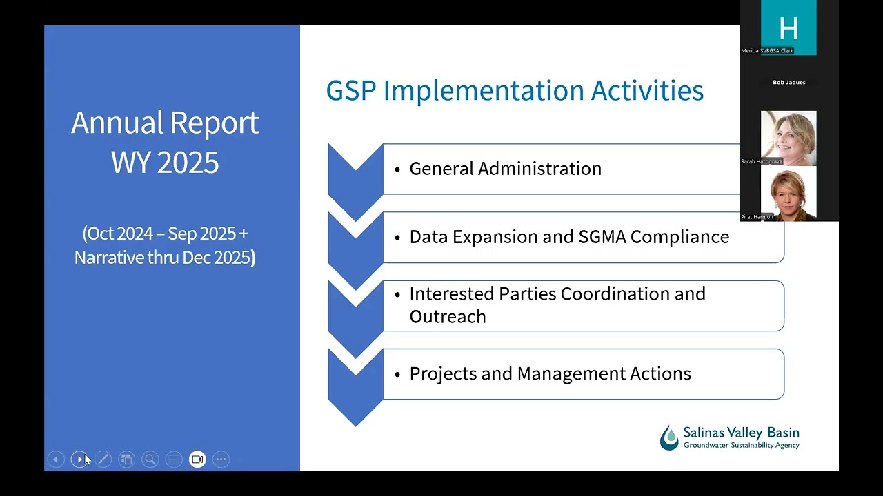 Monterey Subbasin Committee Regular Meeting