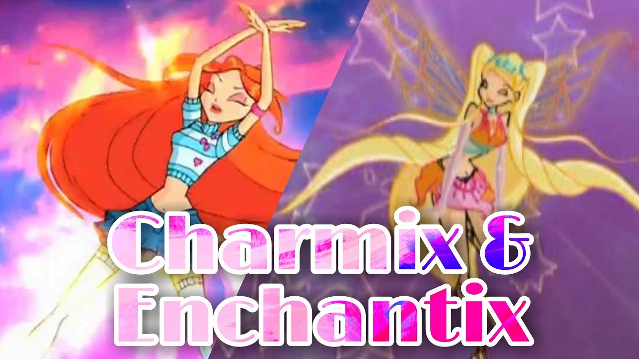 Winx Club \\ Клуб Винкс S3E10 — Charmix & Enchantix Transformation [Fanmade, Italian]