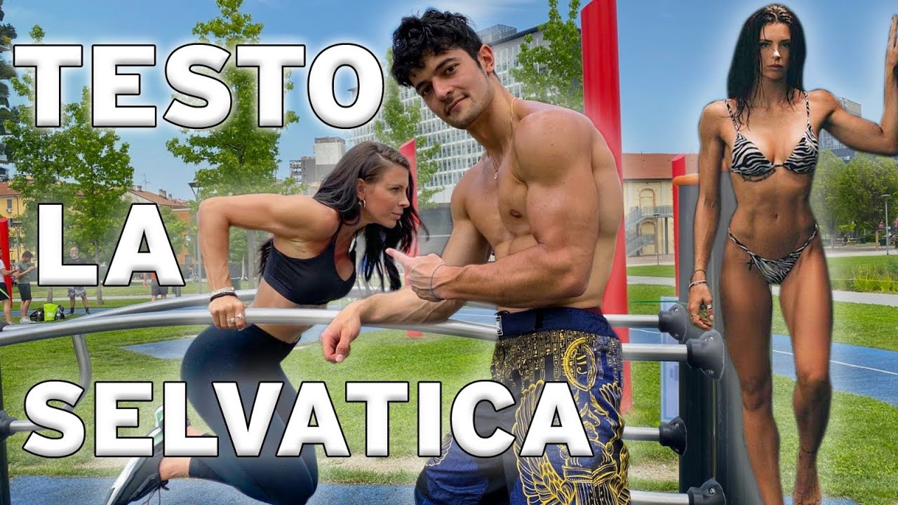 TESTO GIULIA CALCATERRA NEL CALISTHENICS, CON QUALCHE SALTO MORTALE EXTRA.